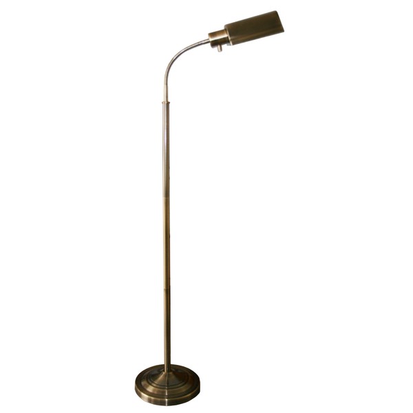 daylight24 402051-07 Natural Daylight Battery Operated Cordless Floor Lamp, Antique Brass