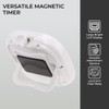 Digital Timer, 2 Pack Magnetic Kitchen Timer with Count Up/Countdown