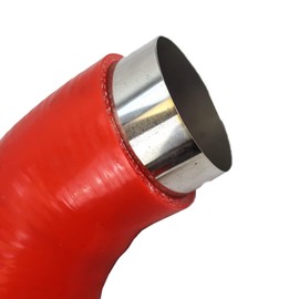 Rev9(SH-003-RED-B) Silicone Turbo Inlet, Red, for Subaru Legacy GT 2007-09 EJ25