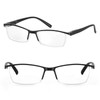 LUFF 6Pcs Anti-Blue-ray Reading Glasses Portable Ultra-Light Readers(4.00X)