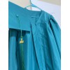 Unbranded Graduation Cap and Gown 2025 Green Bachelor size 57