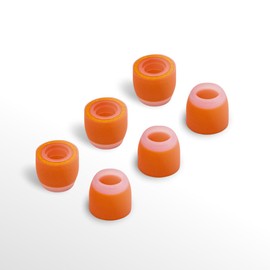 New SYMBIO W Improved Replacement Ear Tips. Upgrade Hybrid Design: Soft Memory Foam Core and Silicone Outside Layer. Comfortable Fit, Longer Life and Easy to Keep Clean - 3 Pairs (X-Small)