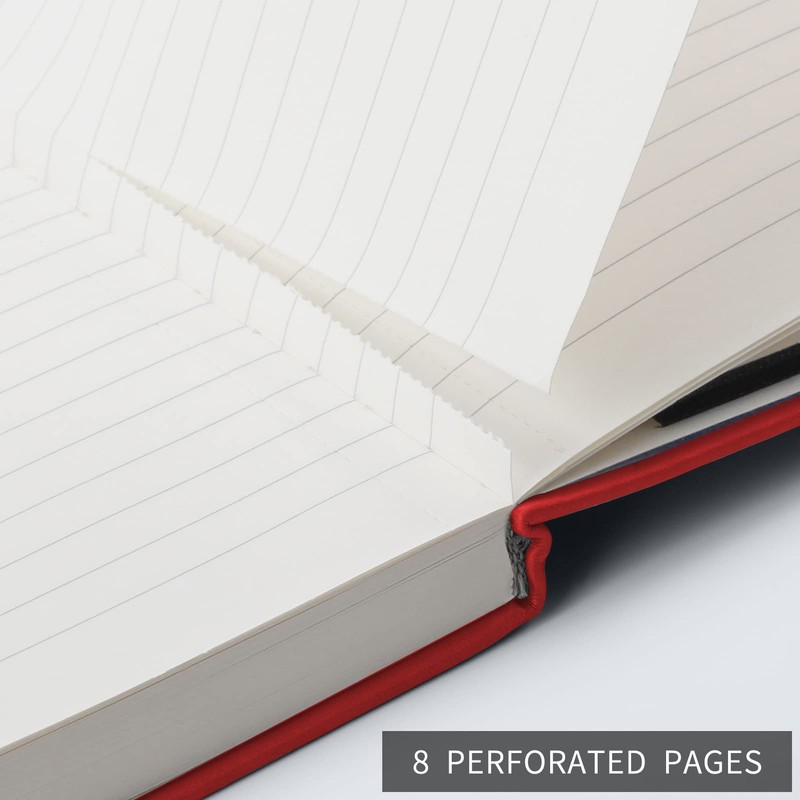 RETTACY Lined Journal Notebook - A5 Note Book Hardcover Notepad