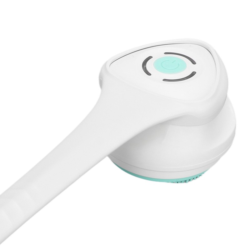 Electric Body Brush 3 Levels Speed Long Handle Exfoliating IP67