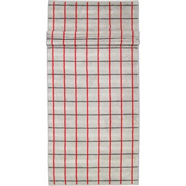 Cawö extra long beach towel, Noblesse Square red size 80x200 cm