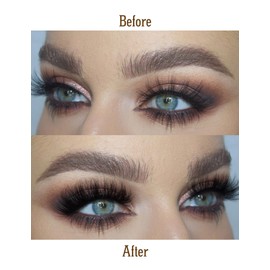 Eyelashes Mink Lashes Fluffy Natural Look False Lashes Wispy Full Eye Lashes 8D 20 mm Long D Curl Strip Eyelashes Pack 10 Pairs Reusable Fake Eyelashes That Look Like Extensions by Goddvenus