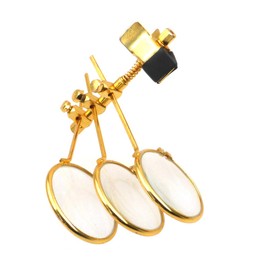 BULLONGÈ VARIO-TRIPLE Clip Magnifier for Glasses Wearers Perfect for Watchmakers