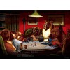 Dogs Playing D&D (5th Edition D&D Version) Full Color Poster