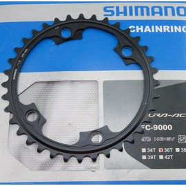 SHIMANO Dura-Ace 9000 Chainring Black, 34t