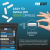 PROELITE Creatine Capsules 360 Vegan 3000mg of Unflavoured Creatine Monohydrate