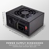 Apevia SFX-AP500W Mini ITX Solution/Micro ATX/SFX 500W Power Supply