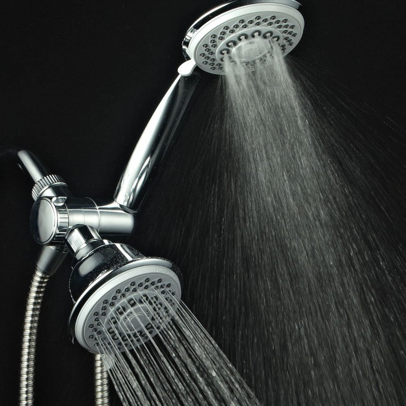 AquaStorm by HotelSpa 30-Setting SpiralFlo 3-Way HIGH PRESSURE Luxury Shower