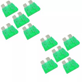 IMC Audio 10 Pack 30 AMP ATC/ATO Standard Regular Fuse Blade 30A Car Truck Boat Marine RV