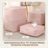 Large Ultra Space Saving Self Compression Organizer, 2024 New Portable