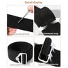 Waaqkid 2 PCS Luggage Travel Belt, 2-in-1 Adjustable Elastic Strap