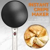Baker's Friend Instant Crepe Maker with Handle, Electric Crepe Maker
