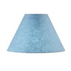 Aspen Creative 58760, Hardback Empire Transitional UNO Lamp Shade, Denim