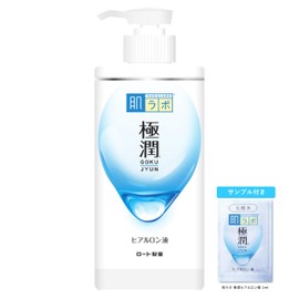 Hada Labo Gokujun Lotion, Large Capacity Pump Type, 1 Piece + Bonus Set, 13.5 fl oz (400 ml) x 1