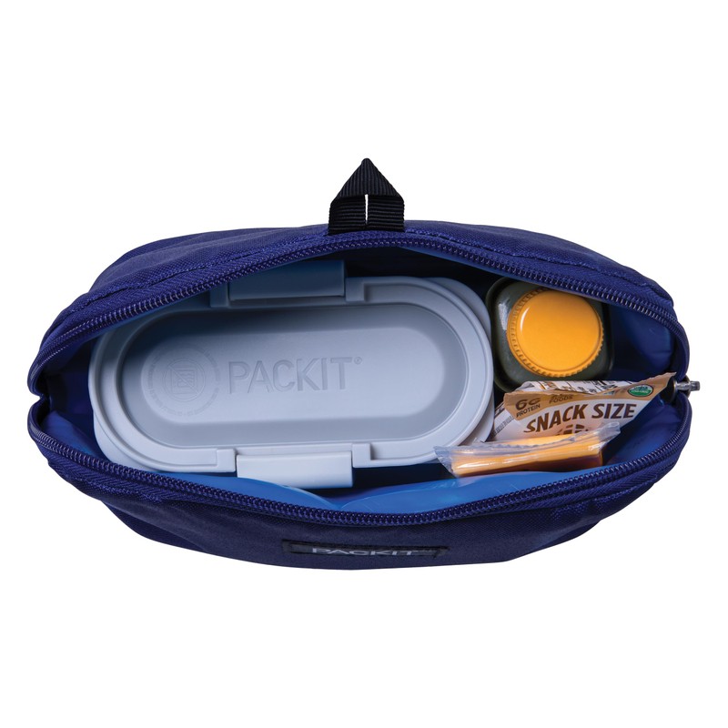 PackIt - Bolsa congelable para aperitivos, color azul verdadero, construida