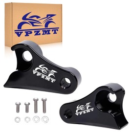 VPZMT 1" Lowering Kit for 2008-2025 Harley Touring, Street Glide, Road Glide, Ultra Limited, Special, CVO Lowering Blocks with Spring Shocks (1‘’ Inch Lowering Blocks Kit-Black)