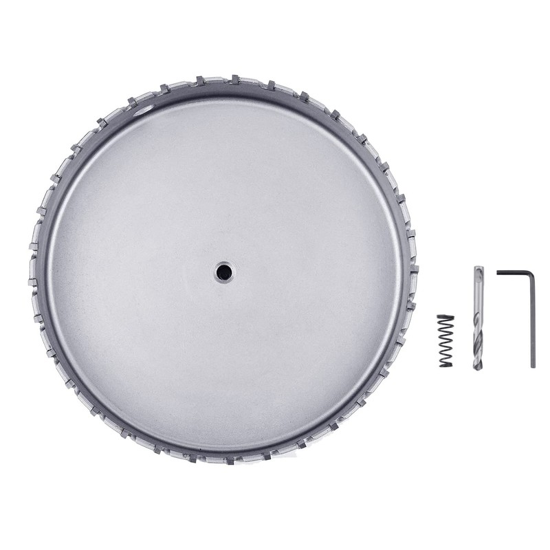 185mm (7.3 inch) Metal Steel Hole Saw with 2 Drill