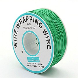 Insulation Test Tinned Copper Solid Cable, P/N B-30-1000 Electronic 250M 30AWG Test Cable for Laptop Motherboard Electronic Test, 11 Colours