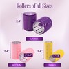 Thermal Rollers for Hair - 37 Self Grip Hair Rollers