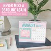 Small Desk Calendar 2026-2027 - Standing Flip Desk Calendars 2026,