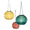 NOMA Solar Mandarin Round Lantern, 25 cm - Colour May