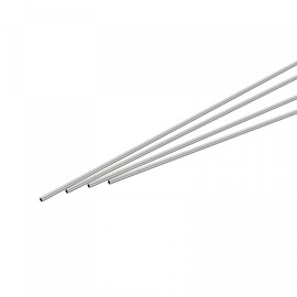 sourcing map 304 Stainless Steel Round Tube 1mm OD 0.15mm Wall Thickness 300mm Length 4 Pcs