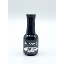 Pyramid Professional Gel Chrome Top & Base Coat Gel Polish 15 mL - 05 fl.oz NEW