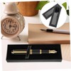 Operitacx Pack of 10 Black Pencil Case Empty Pen Organiser