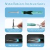 Yarniss 9 Size Lighted Crochet Hooks & Knitting Needles Set