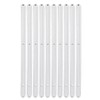 10 Pcs Draw Runners 298mm Plastic Cabinet Sliders White Draw