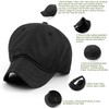 Loneshark Polyester Quick Dry Short Bill Baseball Caps for Women