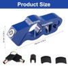 Robust Motorcycle Lock, Aluminium Alloy Brake Disc Lock Motorcycle Adjustable