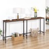 HOOBRO 70.9 Inches Console Table with Charging Station, Extra Long