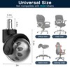 Office Chair Replacement Wheel - Quiet & Smooth Gliding -