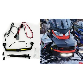 Whiteout LED Safety Light Kit Compatible for 2017+ Ski-Doo Gen 4 Narrowbody 2-Stroke Only