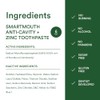 SmartMouth Premium Zinc Ion Toothpaste, Mild Mint 6 oz