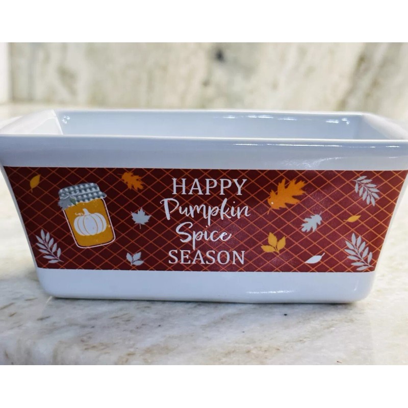 Royal Norfolk Mini Loaf Pan Fall Autumn Harvest Oven &