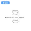 QUARKZMAN Pack of 5 Compression Spring 304 Stainless Steel Spring