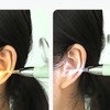 LED Lighted Earpick Set Ear Wax Removal Noseclip Forceps Bright
