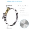 PEROMI 10Pack T Bolt Hose Clamp 58-65mm for 2" Hose