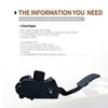 Accelerator Pedal with Position Sensor Compatible with 2004-2010 Mercury Mountaineer,