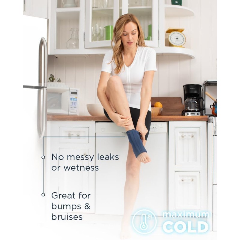 Tommie Copper BetterICE Ice Pack for Knee - Reusable, Flexible,