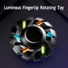 Luminous Fingertip Rotating Toy Stress Reduction and Anxiety Relief Cool