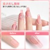Annhua Foam Tips, Nail Foam, 10 Sizes, Pack of 100,