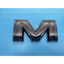 Auto GMC 2021-2023 GMC YUKON YUKON XL Rear Tailgate Gloss Black OVERLAY Emblem