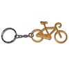 Komonee Bike Gold Metal Key Chain Bicycle Keyring Trail Keychain